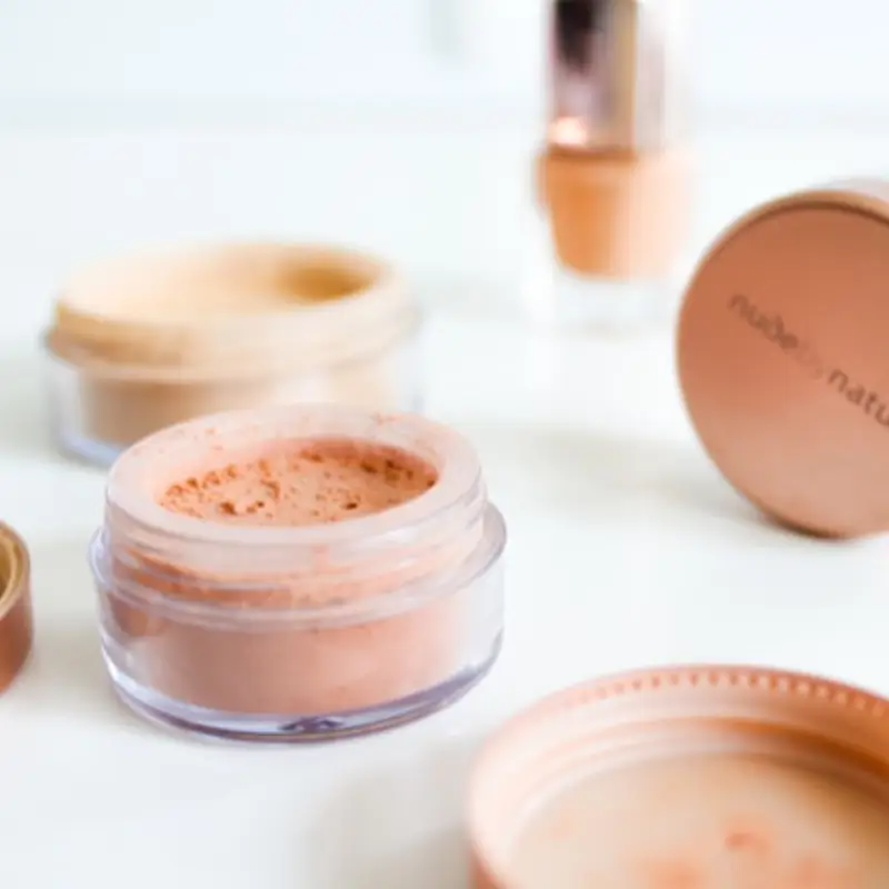 pressed powder and other makeup